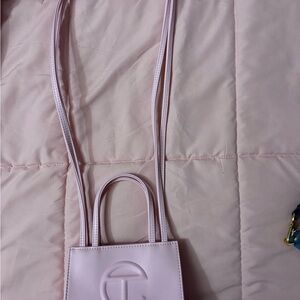 Telfar Mini Bag in Soft Pink